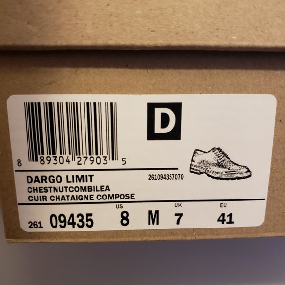 Clarks, Men's Dargo Limit shoe, Chestnutcombilea, Size U.S. 8 M, - Picture 11 of 14